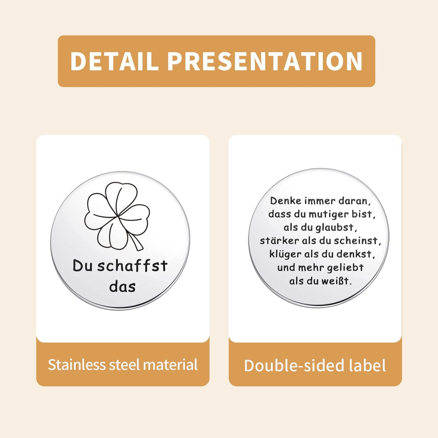 BFUZXY Positive Pinguin Geschenk,6.5CM Mini Geschenke Pinguine mit Karte Positiver Pinguin,Aufmunterung Geschenke für Freundin