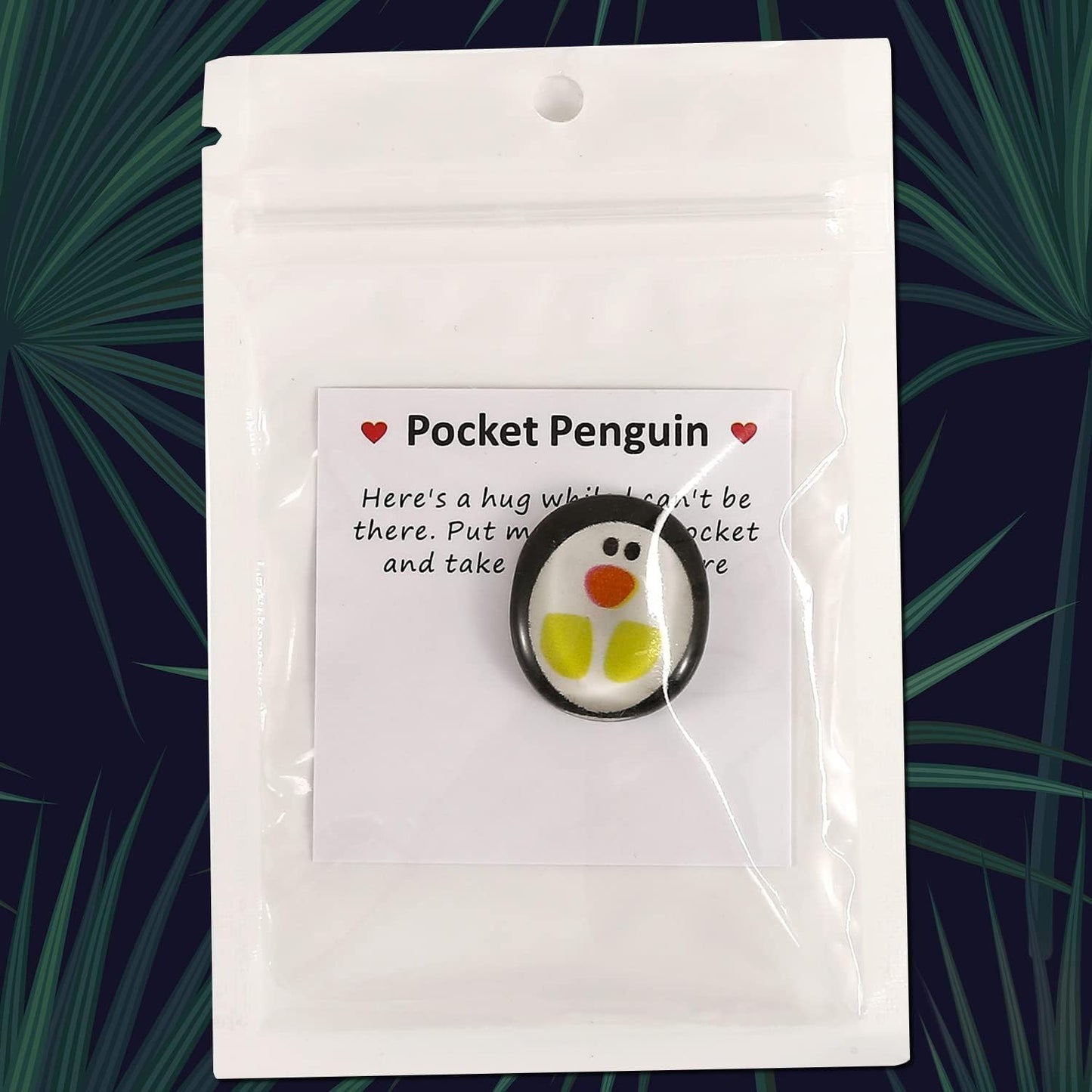 ARVOV Pocket Penguin Hug, Pinguin Geschenk, Pinguine Kleine Umarmung, Ermutigende Geschenke, Trost Geschenke, Get Well Soon Gift