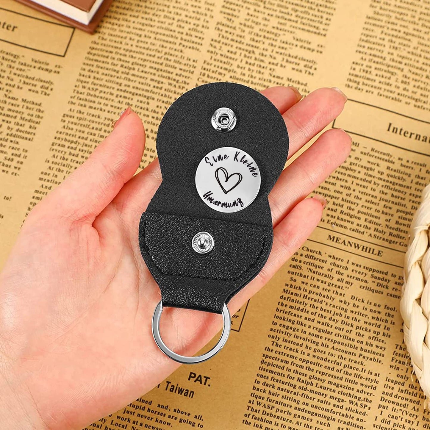 qingmeng Eine Kleine Umarmung, Pocket Hug Kleiner Glücksbringer, Gute Besserung Geschenke, Mutmacher Geschenk, Glücksbringer Prüfung